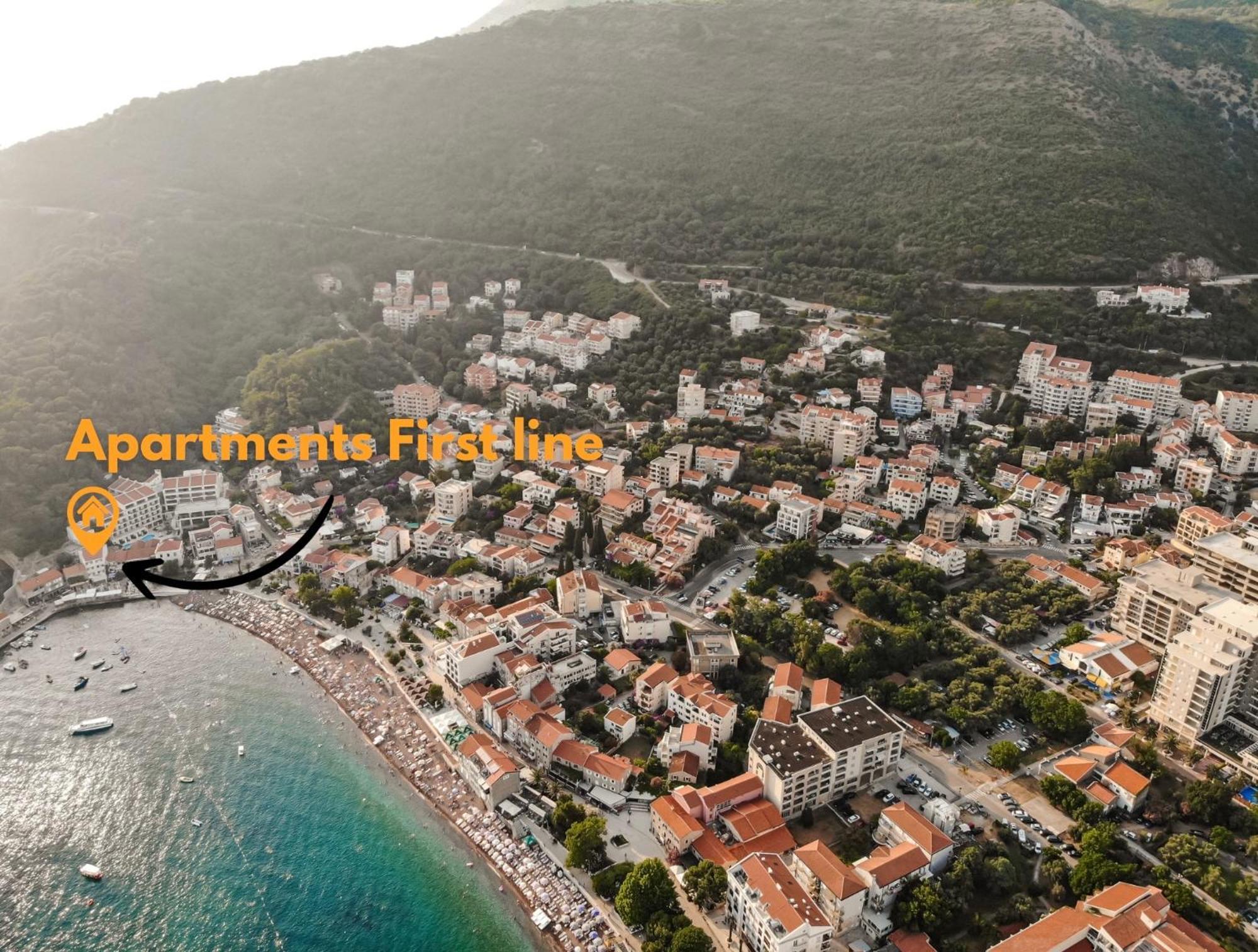 Apartments First Line Petrovac Luaran gambar